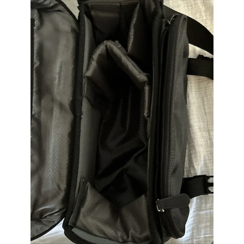 Nikon Deluxe Digital SLR DSLR Black Padded Shoulder Strap Camera Case Bag 17001